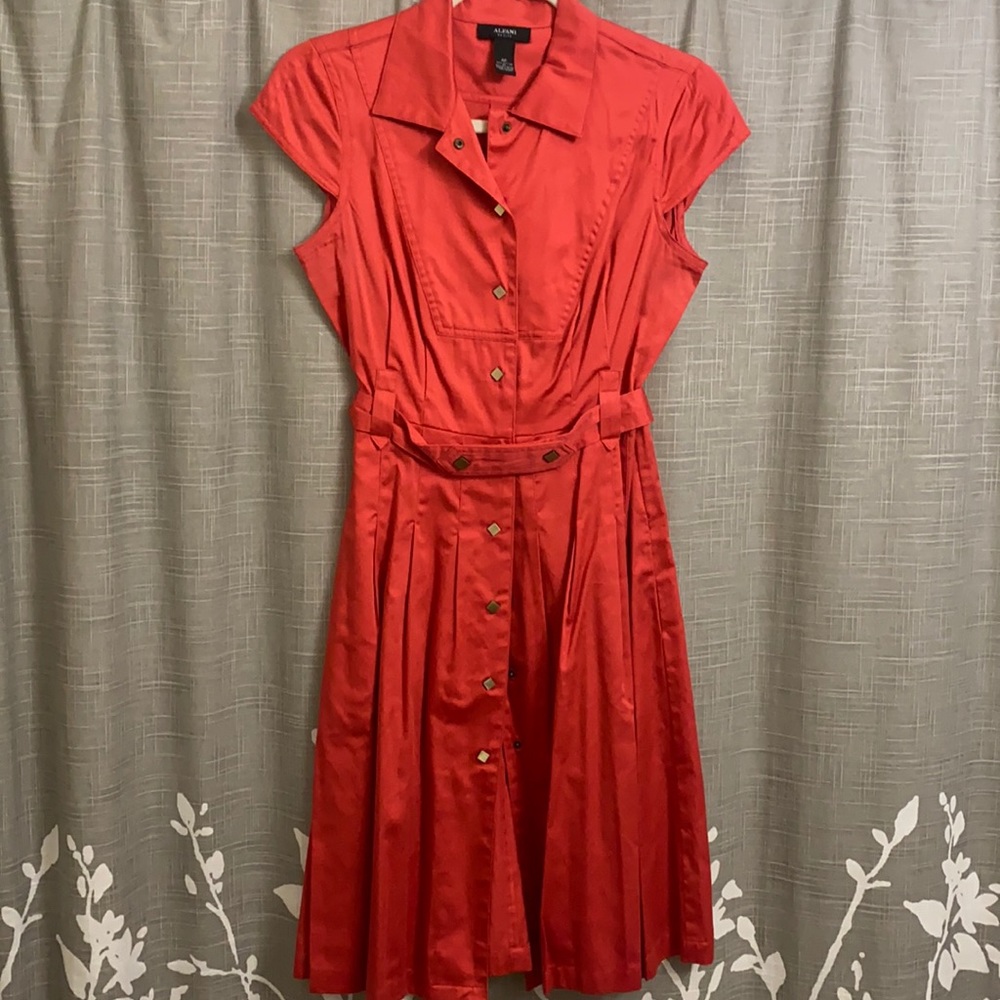 Alfani Button Front Dress